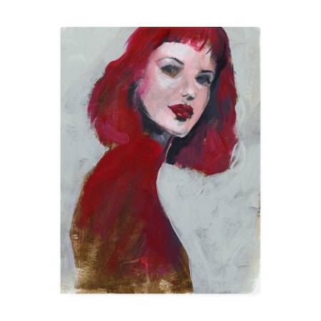 Jennifer Paxton Parker 'Fem Portrait I' Canvas Art,14x19